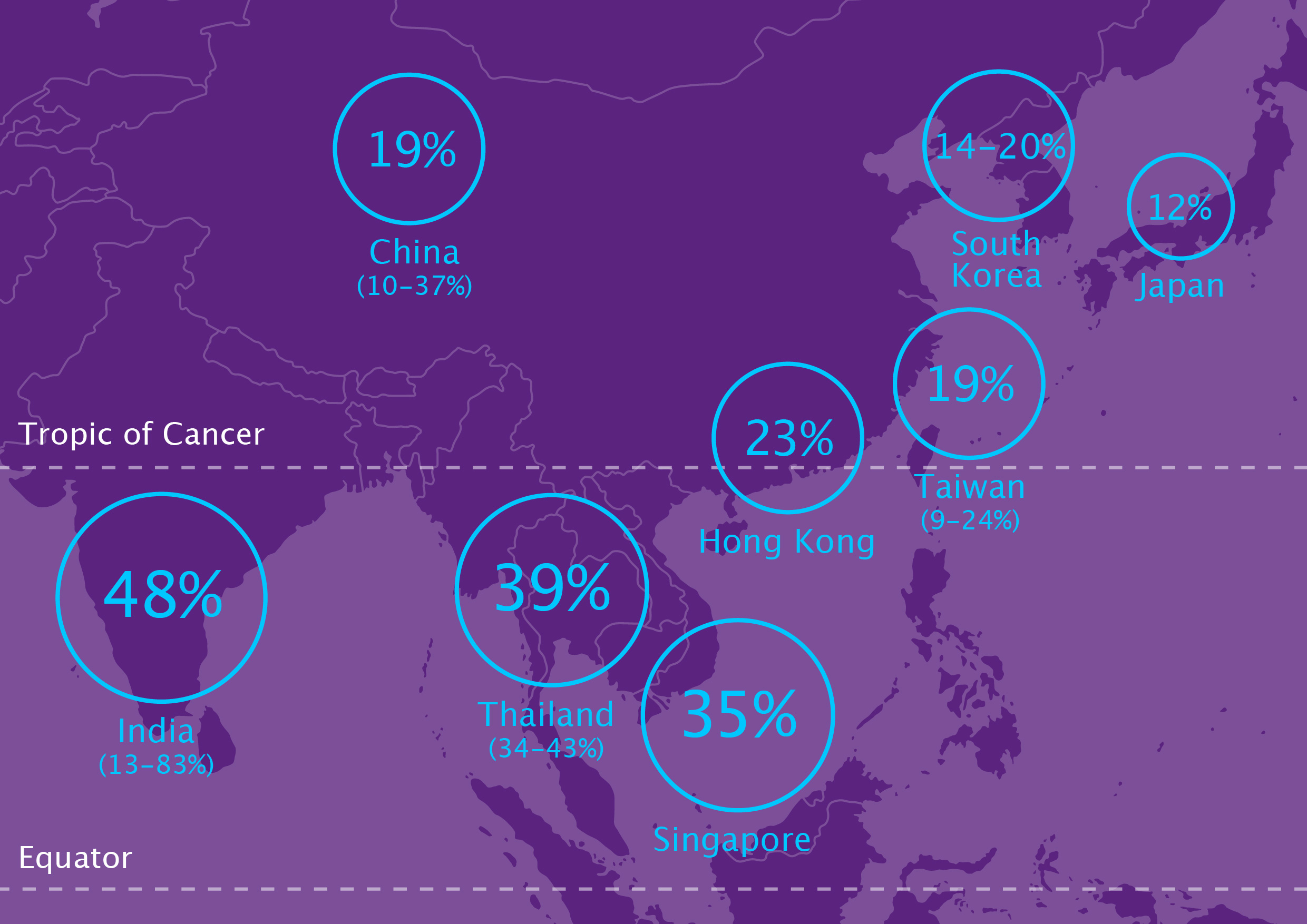 AFWG_Candidemia_Asia_Data_Map